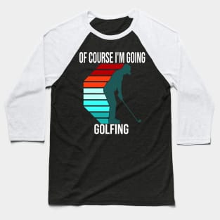 funny golf designs Baseball T-Shirt